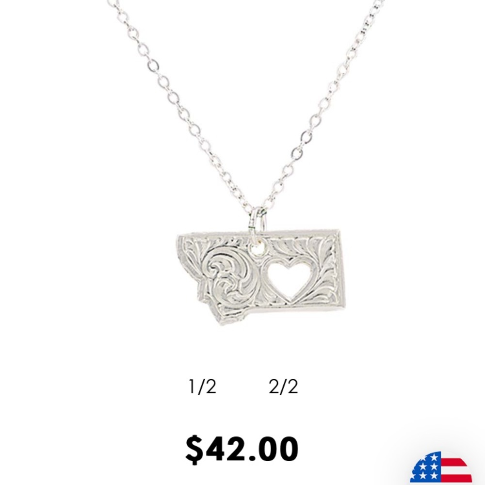 Montana Silversmith State Necklace